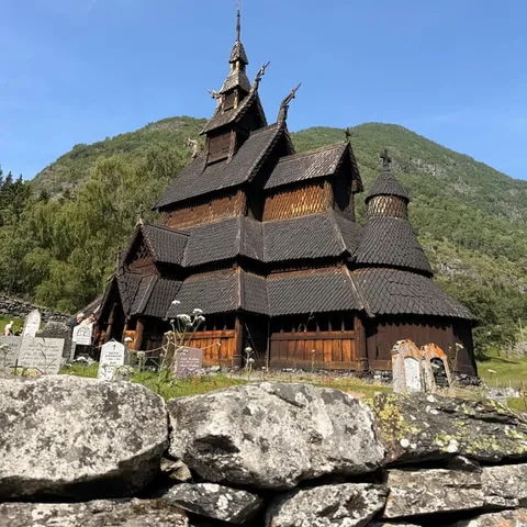 The Borgund stave church